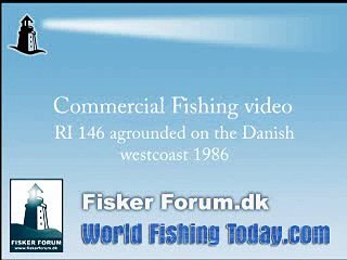 Fishing vessel agrounded