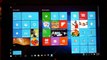 Windows 10: tiles, icons, metro, full screen