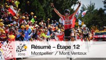 Résumé - Étape 12 (Montpellier / Mont Ventoux) - Tour de France 2016