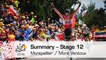 Summary - Stage 12 (Montpellier / Mont Ventoux) - Tour de France 2016