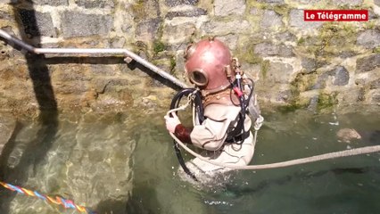 Scaphandrier : un baptême pour bébé musclé !