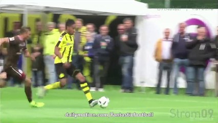 1-0 Pierre Emerick Aubameyang Goal HD - Borussia Dortmund 1-0 St. Pauli 14.07.20