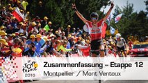 Zusammenfassung - Etappe 12 (Montpellier / Mont Ventoux) - Tour de France 2016
