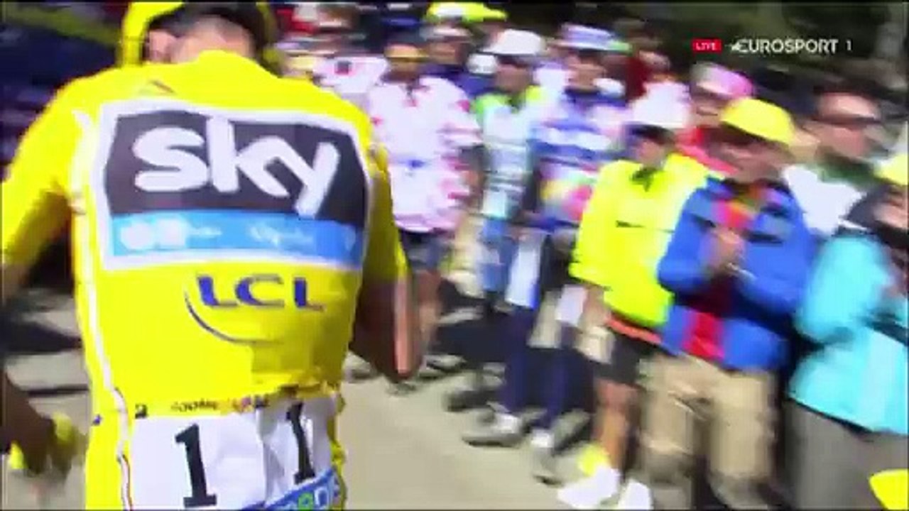 Fransa Bisiklet Turu: Chris Froome'un zirveye koşusu!