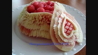 Fruit and Vegetable Carving Album 22