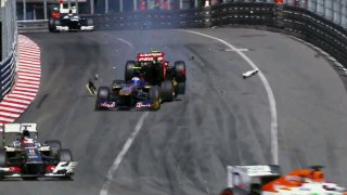 Formula 1 Crashes 2013
