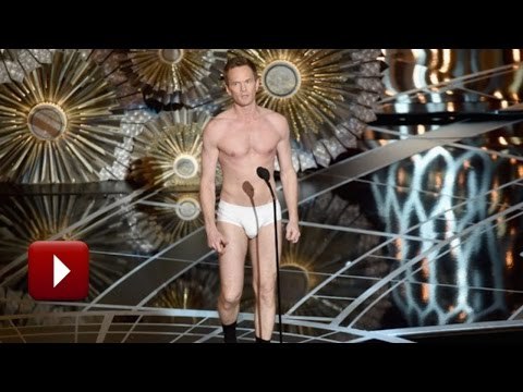 Neil Patrick Harris Shows Up In His Underwear At The Oscars 2015