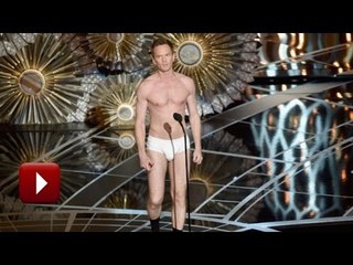 Neil Patrick Harris Shows Up In His Underwear At The Oscars 2015