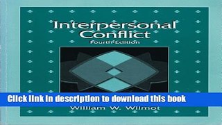 [PDF] Interpersonal Conflict Download Online