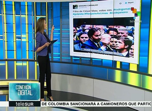 Brasileños viralizan hashtag #RodrigoMaia nuevo pdte. de diputados