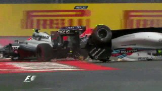 Formula 1 Crashes 2014