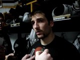 Bruins' Center Patrice Bergeron Postgame Interview 10-29-09