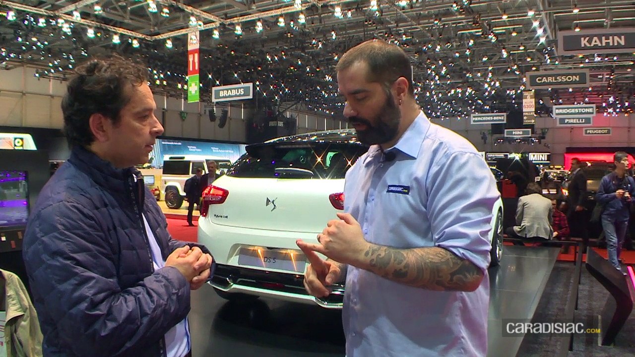 Salon de Genève 2015 - DS 5 restylée : sans les chevrons