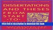 Read Book Dissertations And Theses from Start to Finish: Psychology And Related Fields E-Book Free