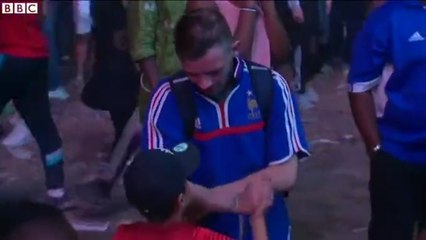 Euro 2016: Little Portuguese Kid Comforts Frenchman After France Loss