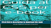 Download Guida al CSS per e-book (Italian Edition)  PDF Free