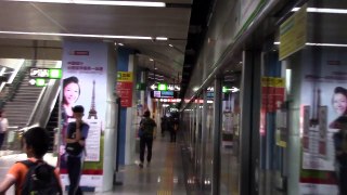 (首攝愛車加班車)深圳地鐵(1號線羅寶線)MOVIA電動列車(106)往西鄉駛入離世界之窗站