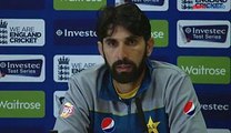 My Centuary Celebration Was Tribute To Army -- Misbah Ul haq