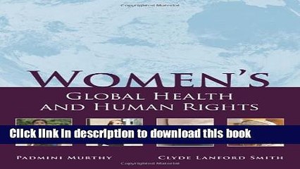 Read Women s Global Health And Human Rights Ebook Free