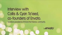 Collis and Cyan Interview, co-founders of Envato (8/15)