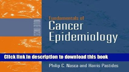 Read Fundamentals Of Cancer Epidemiology Ebook Free