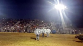 Zorb Football Rodeo - Bubble Soccer vs Bulls