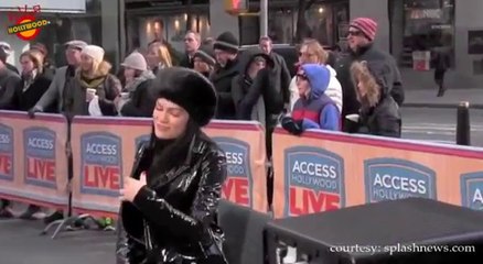 Jessie J flashes her underwear - Uncensored