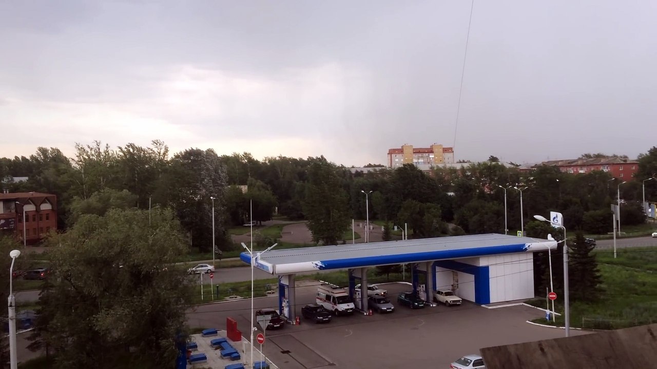 Сильнейший ураган в Омске 13 июля