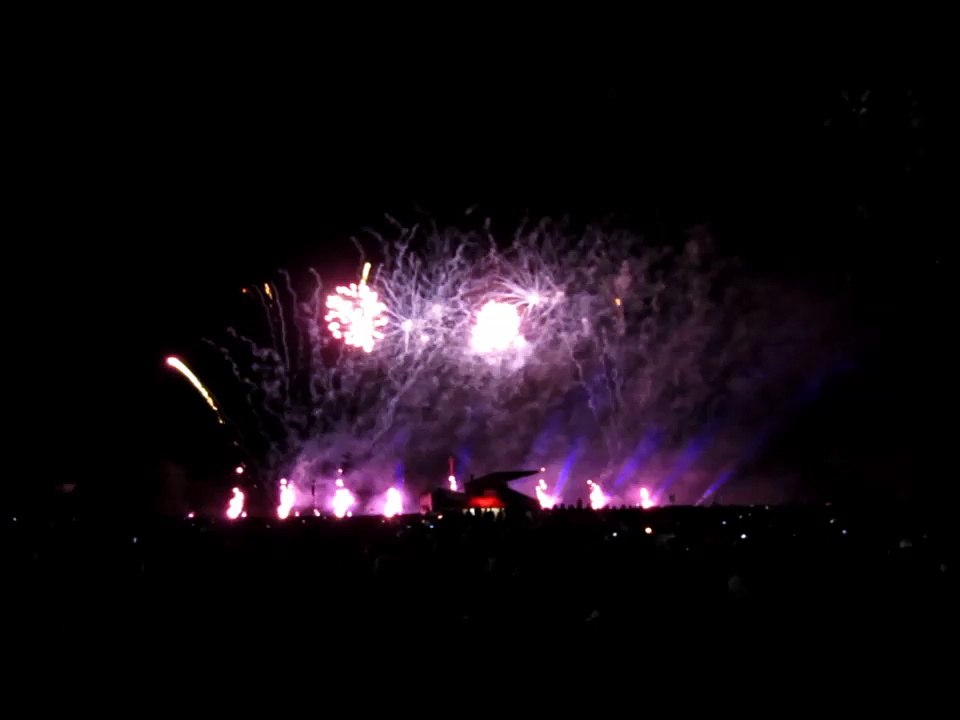 Feu d'artifice Rennes - 14 Juillet 16