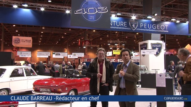 Rétromobile 2015 - Peugeot, anniversaires en cascade