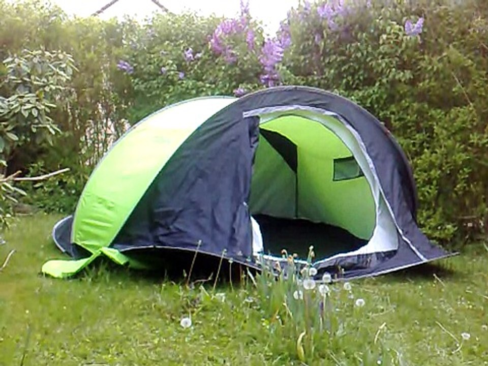 repliage de ma tente 2 segonds IIII 4 places