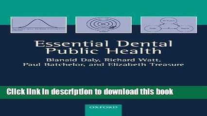 Read Essential Dental Public Health Ebook Free
