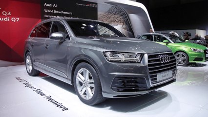 En direct du salon de Bruxelles - Audi Q7 :