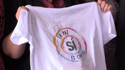 Colombia da la "bienvenida" a la paz con una marcha convocada por Piedad Córdoba