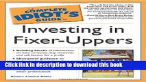 [Read PDF] The Complete Idiot s Guide to Investing In Fixer-Uppers  Full EBook