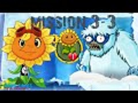 Plants vs. Zombies Heroes - Plants Mission 3: Ice Zombie Cometh 3-3 [4K 60FPS]