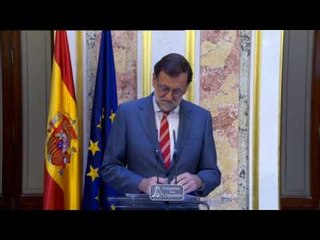 Rajoy abrirá un periodo de reflexión si tiene "la certeza total" de que no podrá ser investido