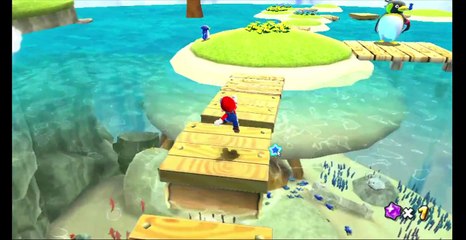 Mario Galaxy - 27°Passing the Swim Test