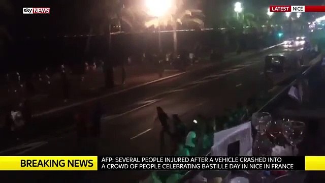 Dozens of Deaths by Truck Driver in Nice, France Bastille Day Attack