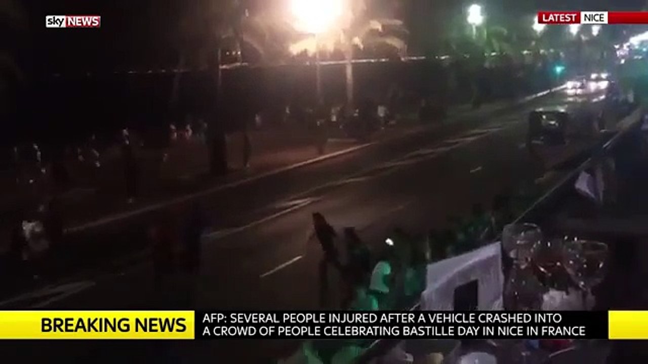 Dozens of Deaths by Truck Driver in Nice, France Bastille Day Attack