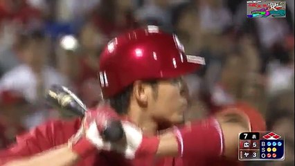 カープ鈴木誠也満塁ホームラン