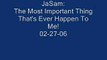 General Hospital 02/27/06~JaSam: The Most Important Thing...