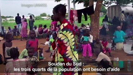 Sud Soudan: les 3/4 de la population a besoin d'aide humanitaire