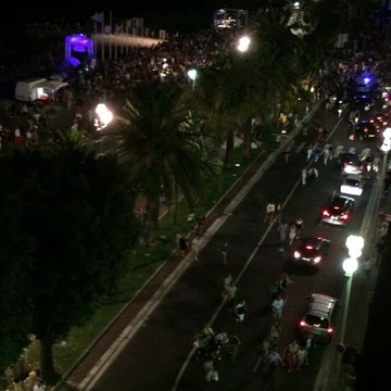Aerial View Captures Aftermath of Nice Incident