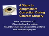 Astigmatism Correction - Cataract Surgery - Part 1
