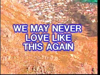 Melovision (MV運律) - We May Never Love Like This Again