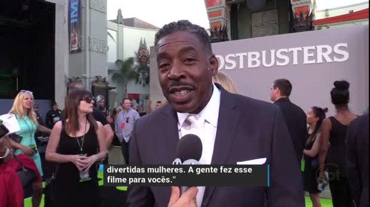 Ator Ernie Hudson fala sobre o filme "Caça-Fantasmas"