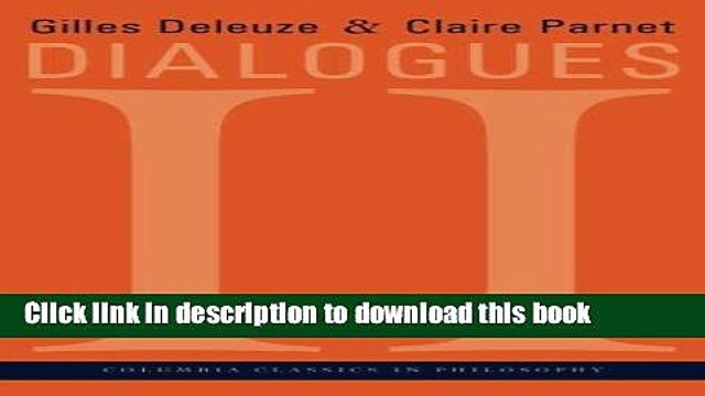 Read Dialogues II (European Perspectives) Ebook Free