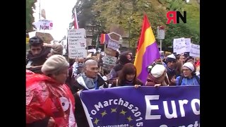 17 oct. Manifestación en Bruselas contra el TTIP