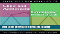 Read Book Principles and Practice of Child and Adolescent Forensic Mental Health (Principles